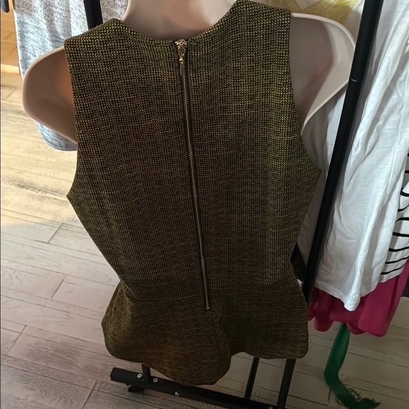 H&M Olive Peplum Tank Top - Picture 3 of 3